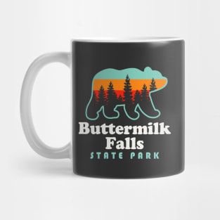 Buttermilk Falls State Park Ithaca New York Bear Mug